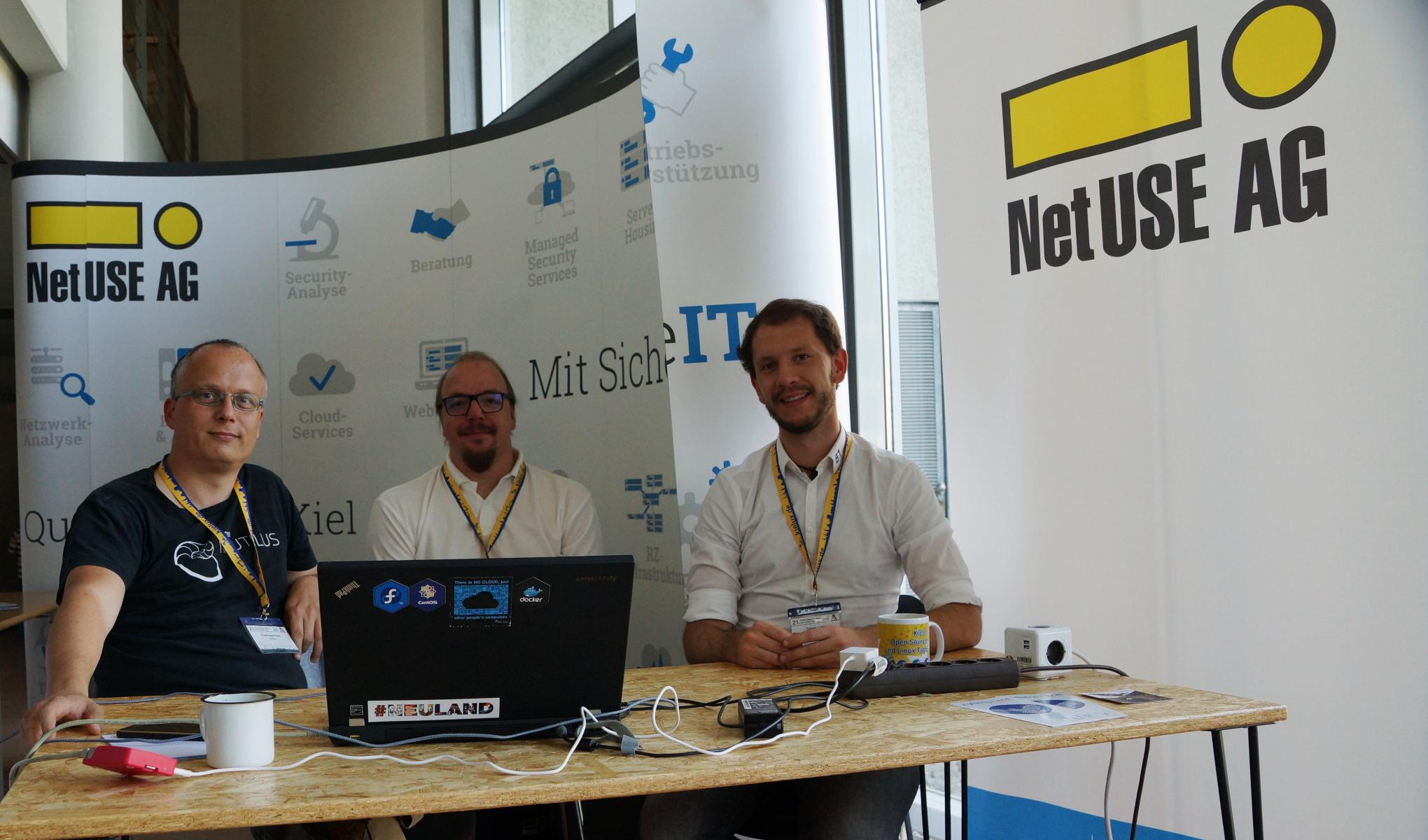 Am NetUSE-Stand Am NetUSE-Stand