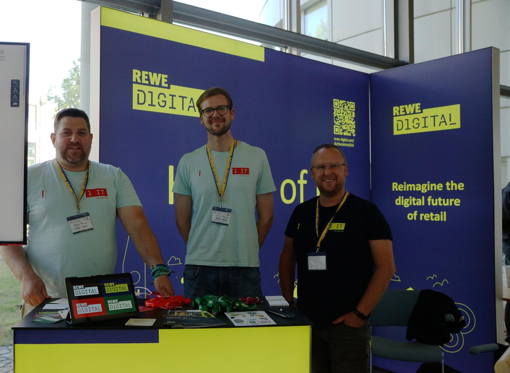 Das Team von REWE digital Das Team von REWE digital