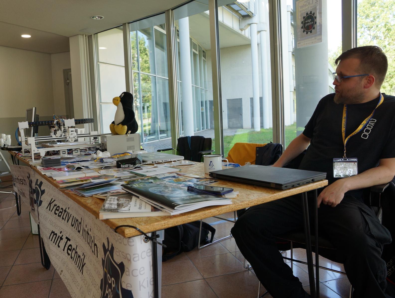 Am Stand der Toppoint Am Stand der Toppoint